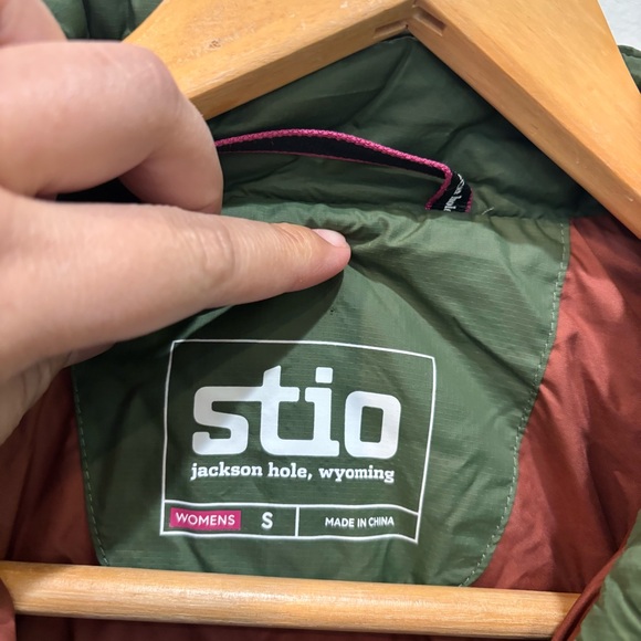 Stio Pertex Quantum Thermore Insulated Quilted Green Jacket Women’s Size Small - Picture 2 of 16